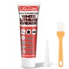 AstraVox White Lithium Grease, Multi-Purpose Lubricant Lithium Grease with Brush