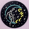 Drunk On The Chill Moon Patch Embroidered Applique Iron On