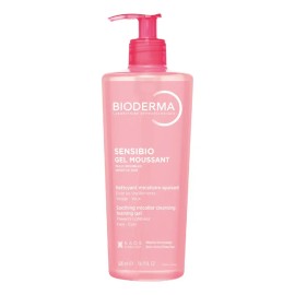 Bioderma Sensibio Gel Moussant, Gel Micelar Limpiador, 500ml