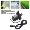 Trisar Submersible 4212B DC 12V 18W Black Submersible Pump, 800L/h