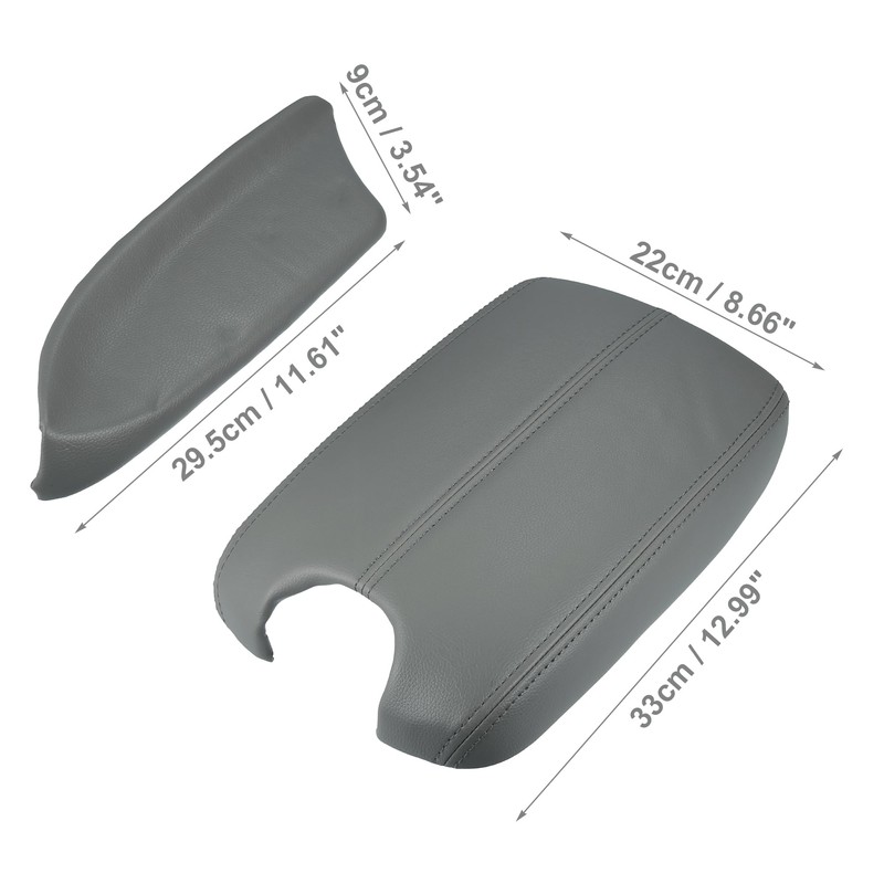 X AUTOHAUX 1 Set Car Center Console Cover Front Door