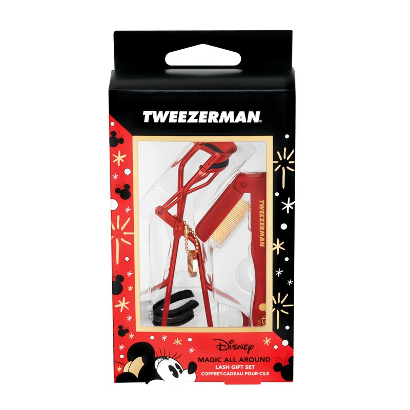 TWEEZERMAN Eyelash Curler and Eyelash Comb Set, Magic All Around,