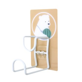 Towel Holder, Wall Hooks, Bathroom Organizer, Towel Racks for Bathroom,Cute Hooks Wall Mounted 360° Rotating Hook Orderly Storage Strong Stickiness Towel Rack for Bathroom Kitchen(2)