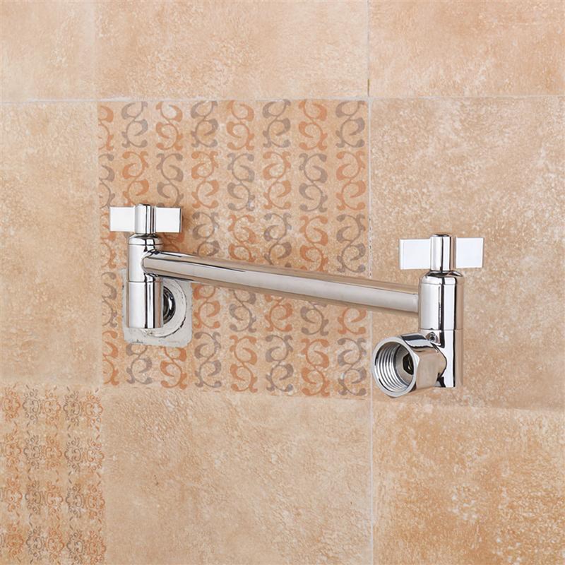 Shower Arm Extension with Lock Joints 11 Inch Adjustable Height