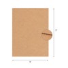 zmybcpack 200 Pack Corrugated Cardboard Sheets 5x7 inch, Corrugated Cardboard