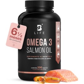 B Life Omega 3 Aceite Puro de Salmón 400 cápsulas