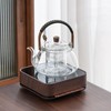 ZENATION Japanese Style 950ml Glass Teapot with Removable Infuser, Stovetop