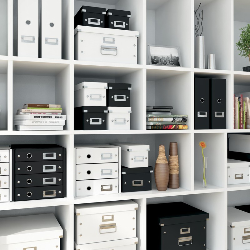 Leitz Storage Box, Black, Click and Store Range, 60420095