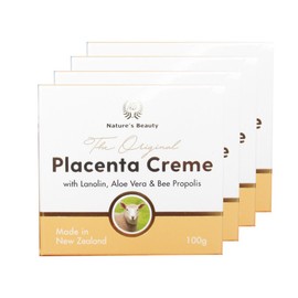 Nature`S Beauty/Placenta/Cream/Placenta/Creme/100g/4Pcs