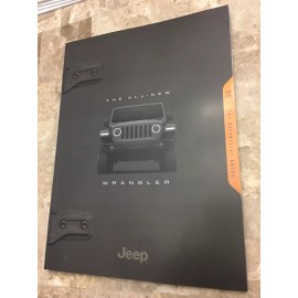 2018 JEEP WRANGLER (ALL-NEW) HUGE 106-page Original Sales Brochure