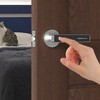 Keyless Lock, Fingerprint Smart Door Handle Quick Recognition Stainless Zinc