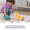 Melissa & Doug Feed, Walk & Poo Pup Wooden Preschool