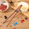 12PCS Chopstick Holder, Chopsticks Hinges Connector, Reusable Chopsticks Aid for