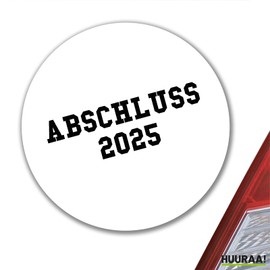 Huuraa Sticker Graduation 2025 Graduation Gift 10 cm Sticker Graduation 2025 Gift Idea