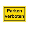 Strobo Parken verboten Sign, 20 x 30 cm, Made From