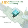 Diivoo Water Flow Meter with 180° Removable Panel, 4 Measure