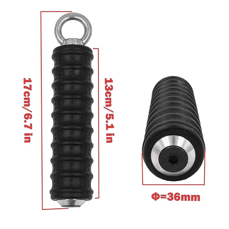 Ieron Single Arm Handle Cable Pulldown Grip Handle Attachment Pulldown