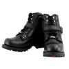 Milwaukee MBM9010-BLK-9.5 Men's 6" Side Buckle Boots (Black, Size 9.5)
