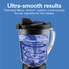 Hamilton Beach Wave Action Blender for Smoothies, Stainless Steel Ice