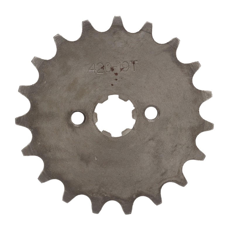 420 19T Front Engine Sprockets 10 Tooth Rear Sprocket Steel