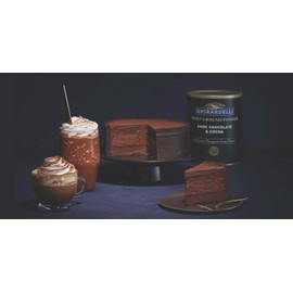 Ghirardelli Dark Chocolate & Cocoa Sweet Ground Powder, 3 lb Can