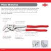 KNIPEX 86 01 250 Tenaza llave Pinza y llave en