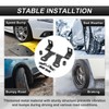ROMELACK Hood Mount Brackets Ditch Light Pods Bracket No Drilling