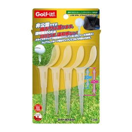 Light (LITE) Transparent Low Profile Non Slice Tee-MAX T-396 Clear (170)