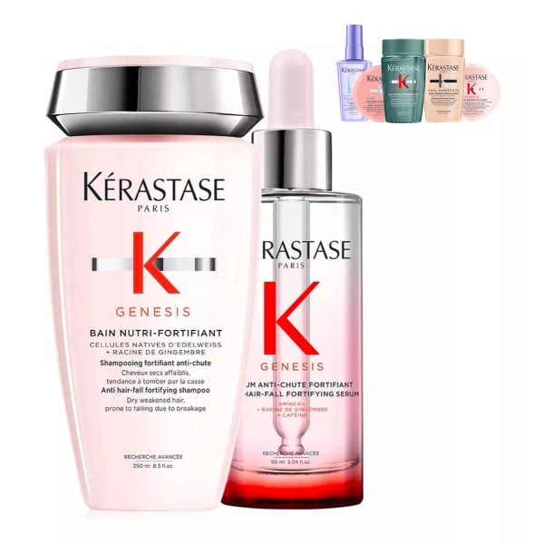 Kérastase Kit Kerastase Shampoo + Serum Capilar Genesis Anticaida 250