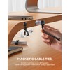 JOYROOM JOYROOM 12PCS Magnetic Cable Ties, Reusable Silicone Cord Organizer