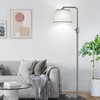 【Upgraded】 Dimmable Floor Lamp, 1000 Lumens LED Edison Bulb Included,