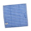 TECLA TERRY TOWELS SRIPED Face Towel, Blue, Clear Blue Stripes