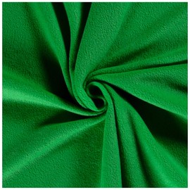 Fleece Fabric, 50 Colours, Cut from 0.5 m, Sold by the Metre, Colour: Green