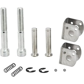 WOWTK Passenger footpeg support pin clip ball spring for Harley Softail Models 2018-2024