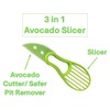 Generic Avocado Slicer 3 in 1 Tool Cuts, Pits, and