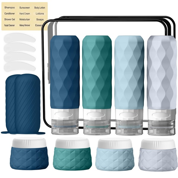 16Pack Travel Bottles for Toiletries, TSA Approved Travel Size Toiletries