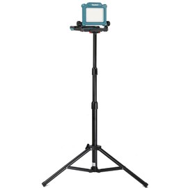 DAYATECH Cordless Tripod LED Work Light Compatible with Makita 18-20V Battery Flicker Free, 4000 LM 25 W Brightness Adjustable, Foldable Base with Magnets, ((Battery Not Inclued)