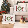 RABUSOFA Christmas Pillow Covers 12x20 Inch,Christmas Decor Throw Pillow Covers,Xmas