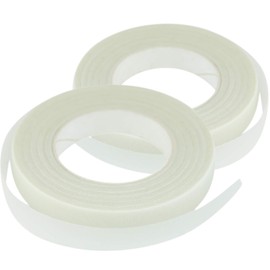 FiveSeasonStuff Florist Tape in White for Making Wedding Bouquet and Bundling Stems (2 Rolls) 30 Yards Each |Buttonholes, Corsages DIY Florsitry Supplies (54.8 Metres)
