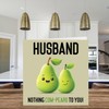 Stuff4 Birthday Cards for Husband - Nothing Com-Pears - Funny