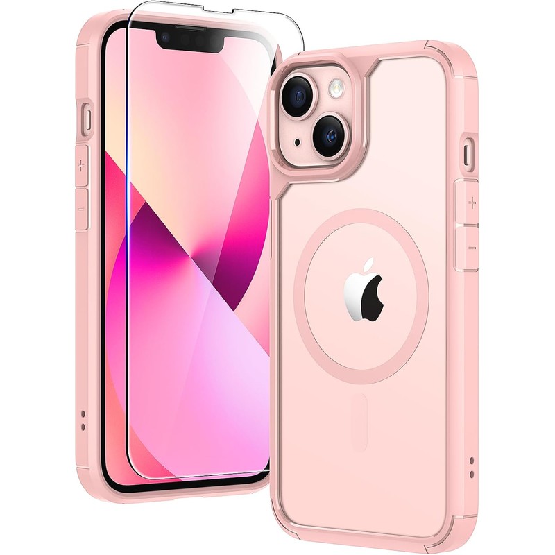 TAURI Funda para iPhone 15 6.1 Pulgadas con Mica -