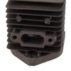 Cylinder Piston Assembly Kit 33.5mm Aluminum Alloy Trimmer Cylinder Piston