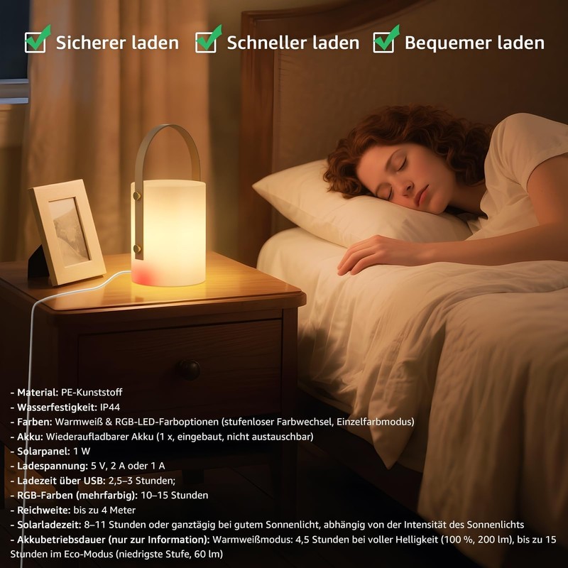 MALUX Outdoor Lamp LED Outdoor Table Lamp