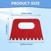 4 Pcs Art Paint Scrapers Kit, Plastic Scraper Tool, Plaster