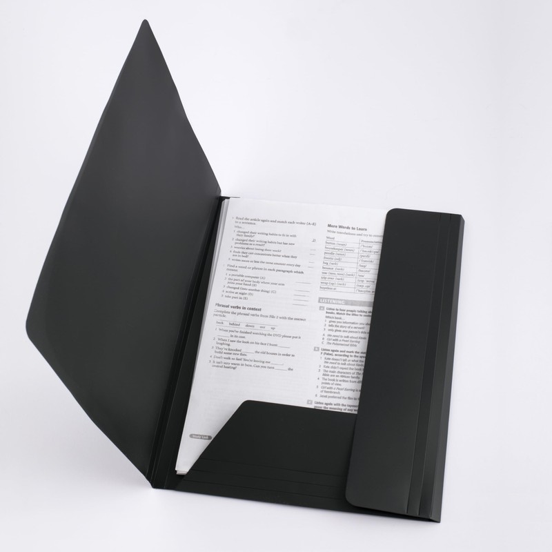 D.RECT 9082 Portfolio Folder, PP with Elastic Band, Elastic Folder