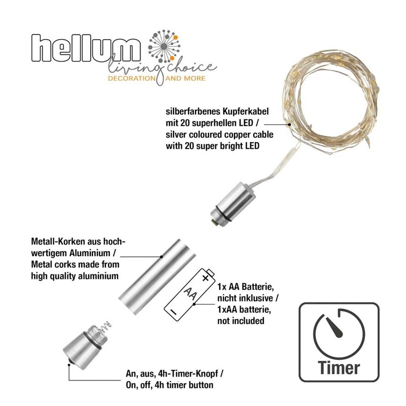 Hellum Bottlelight