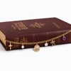 Floral Pearl Heart Bow Bible Charm Chain Christian Bookmark
