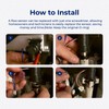 30008571A Water Flow Sensor Replacement - Compatible with Navien NPE