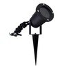 Ledvion - LED spotlight, aluminium, IP65, GU10 socket, 1 metre