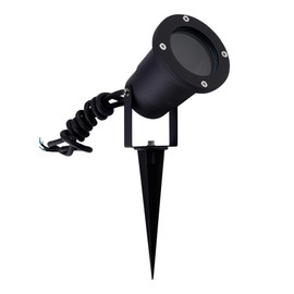 Ledvion - LED spotlight, aluminium, IP65, GU10 socket, 1 metre cable, LED spotlight, garden spotlight